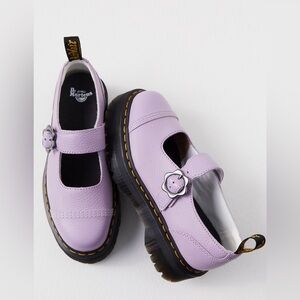 Dr. Martens Lilac Platform Shoes